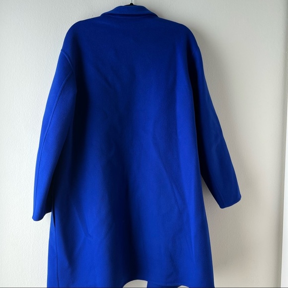 Akris 100% Cashmere Mae Coat in Blueprint NWT - Picture 3 of 6